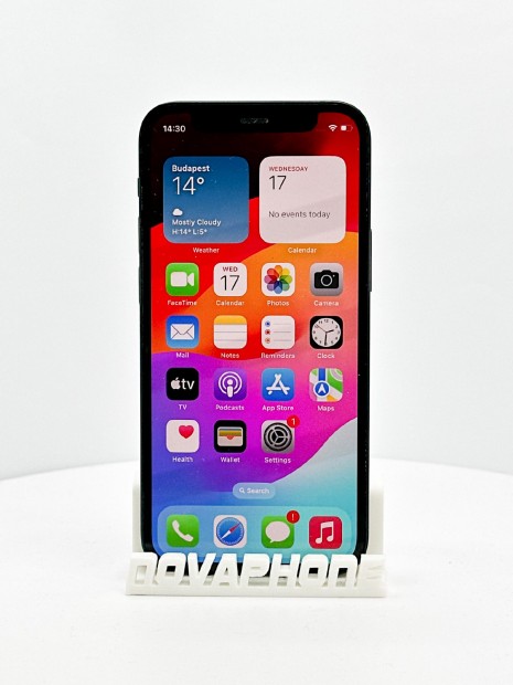 Apple iPhone 12 Mini (128GB)  - Akku: 100% - Szn: Fekete