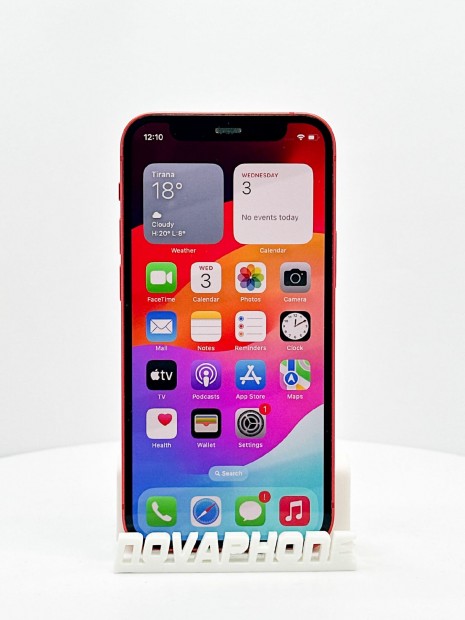 Apple iPhone 12 Mini (64GB)  - Akku: 100% - Szn: Piros