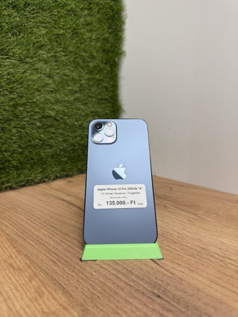 Apple iPhone 12 Pro K�rtyaf�ggetlen 256 GB, 12 h� garancia