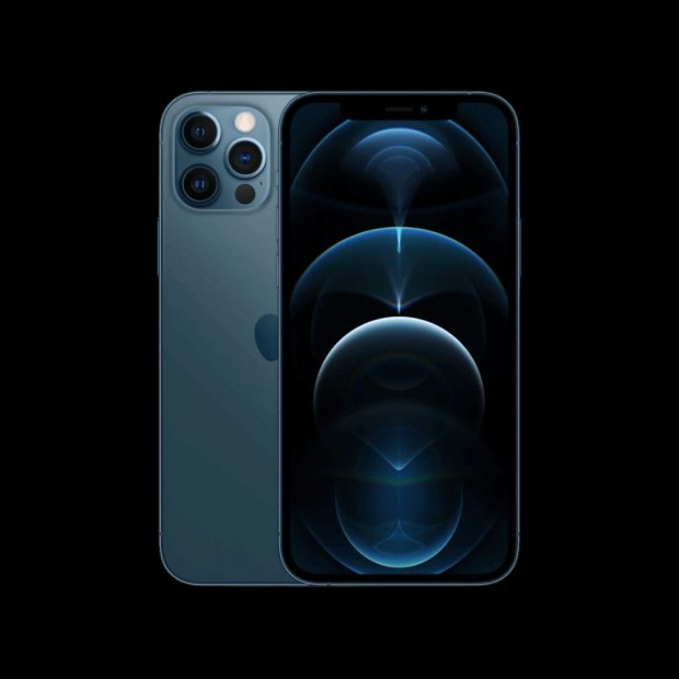 Apple iPhone 12 Pro Max 100% Akksi 128GB Pacific Blue