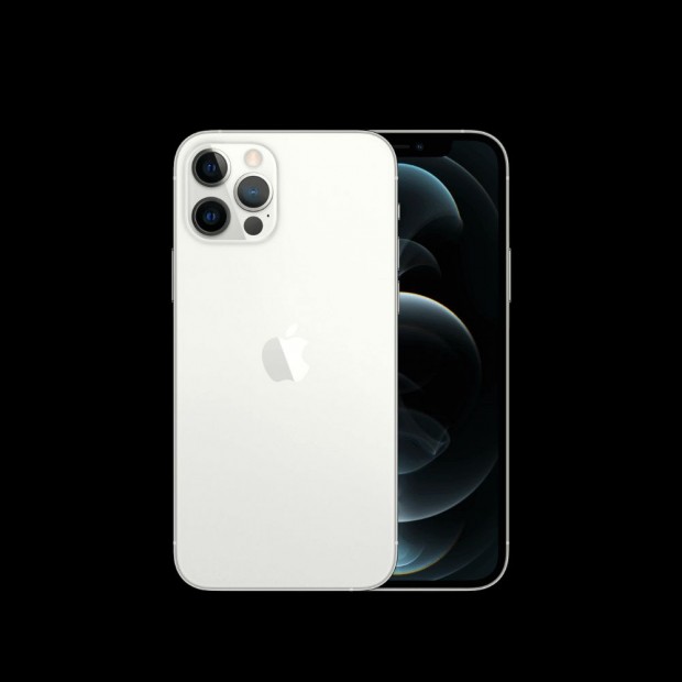 Apple iPhone 12 Pro Max 100% Akksi 256GB Silver