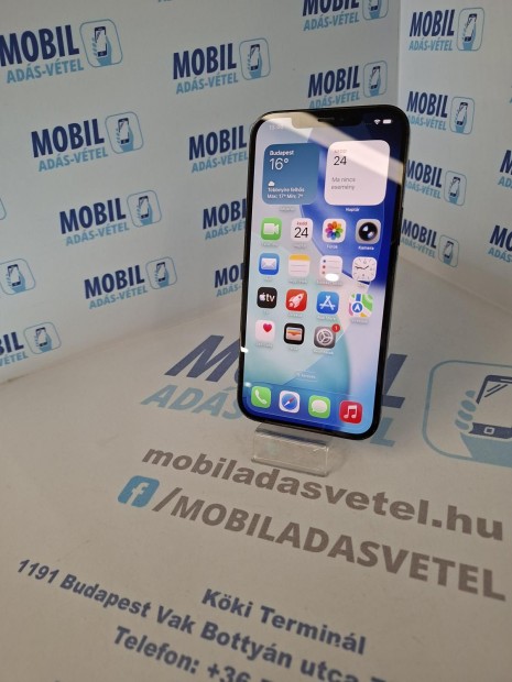 Apple iPhone 12 Pro Max K�rtyaf�ggetlen 128 GB, 12 h� garancia