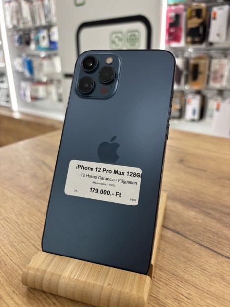 Apple iPhone 12 Pro Max Krtyafggetlen 128 GB, 12 h garancia