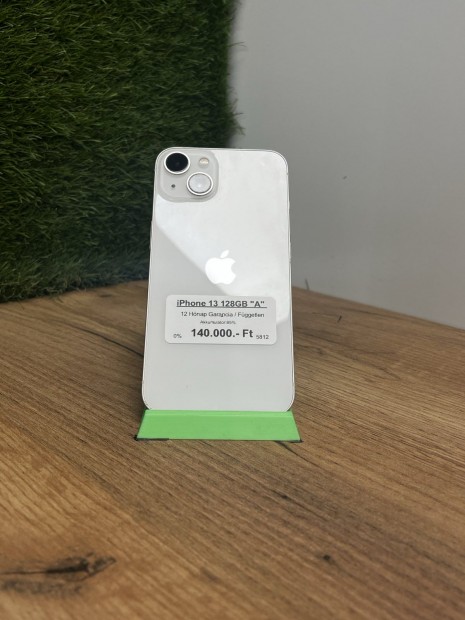 Apple iPhone 13 K�rtyaf�ggetlen 128 GB, 12 h� garancia