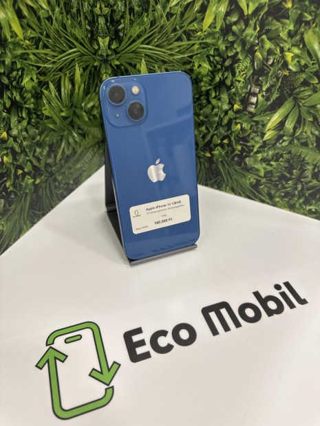 Apple iPhone 13 Kártyafüggetlen 128 GB, 12 hó garancia