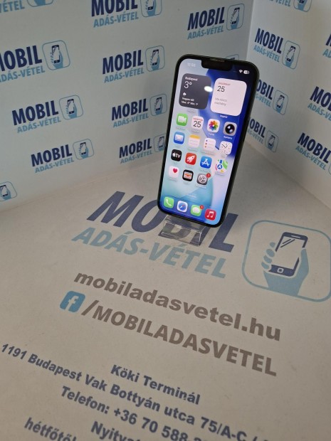 Apple iPhone 13 K�rtyaf�ggetlen 128 GB, 12 h� garancia