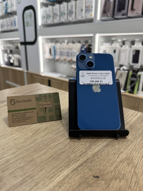 Apple iPhone 13 mini Kártyafüggetlen 128 GB, 12 hó garancia