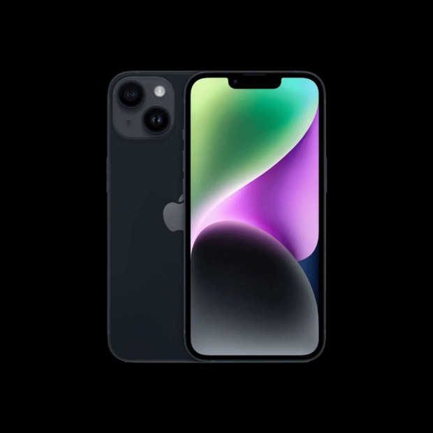 Apple iPhone 14 100% Akksi 128GB Midnight