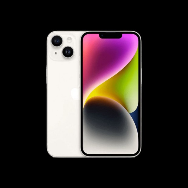 Apple iPhone 14 100% Akksi 256GB Starlight