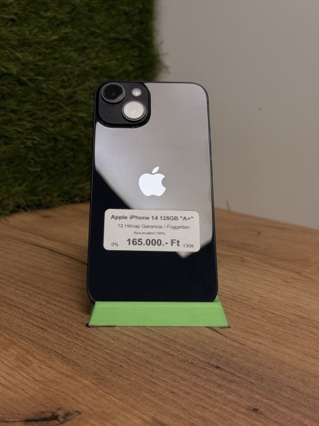 Apple iPhone 14 K�rtyaf�ggetlen 128 GB, 12 h� garancia