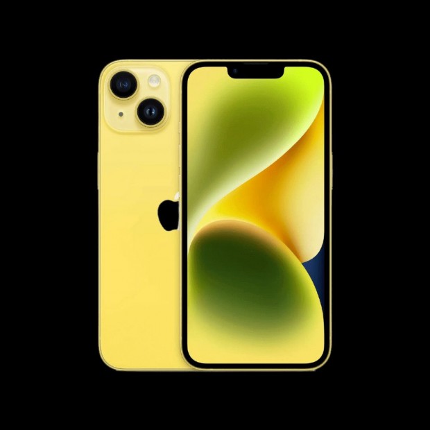 Apple iPhone 14 Plus 100% Akksi 256GB Yellow