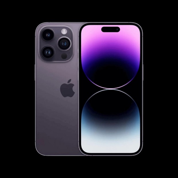 Apple iPhone 14 Pro 100% Akksi 256GB Deep Purple