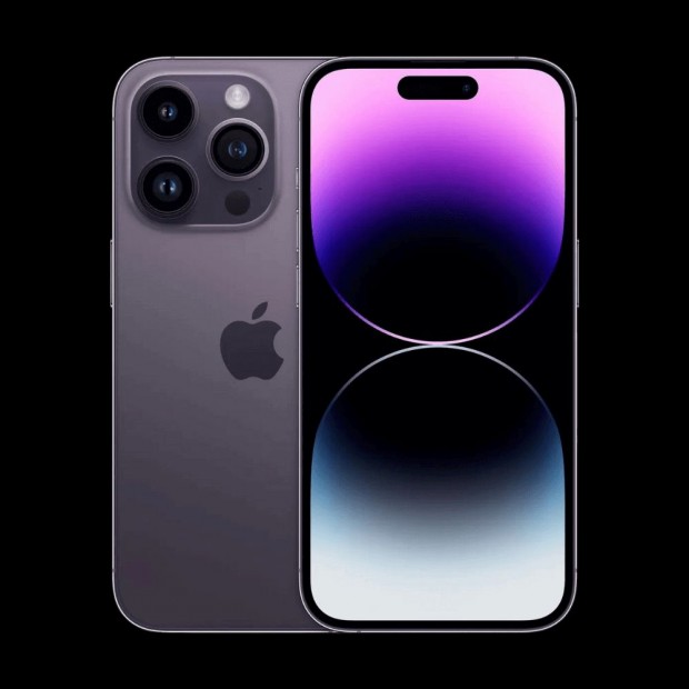 Apple iPhone 14 Pro Max 100% Akksi 256GB Deep Purple