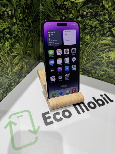 Apple iPhone 14 Pro Max Kártyafüggetlen 128 GB, 12 hó garancia