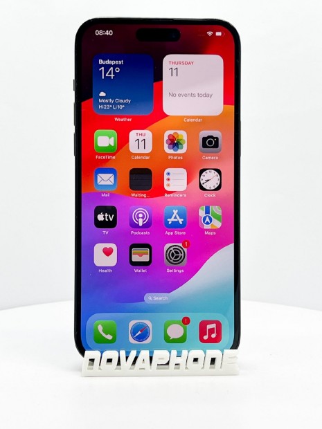 Apple iPhone 14 Pro Max (128GB)  - Akku: 100% - Szn: Fekete