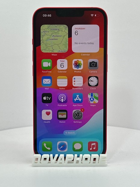 Apple iPhone 14 (128GB)  - Akku: 100% - Szn: Piros