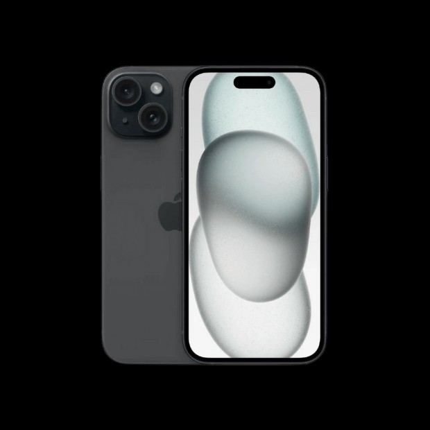 Apple iPhone 15 100% Akksi 128GB Black