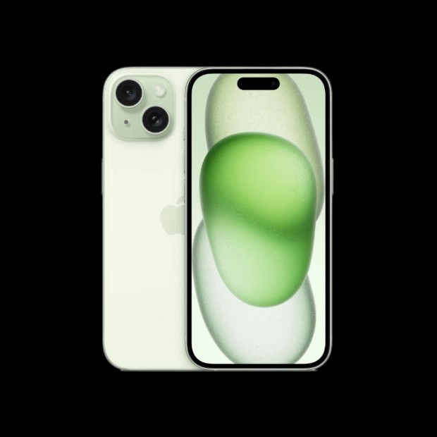 Apple iPhone 15 100% Akksi 128GB Green