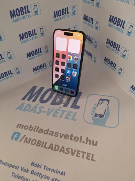 Apple iPhone 15 Kártyafüggetlen 128 GB, 12 hó garancia