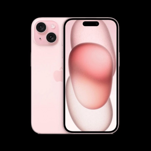 Apple iPhone 15 Plus 100% Akksi 128GB Pink