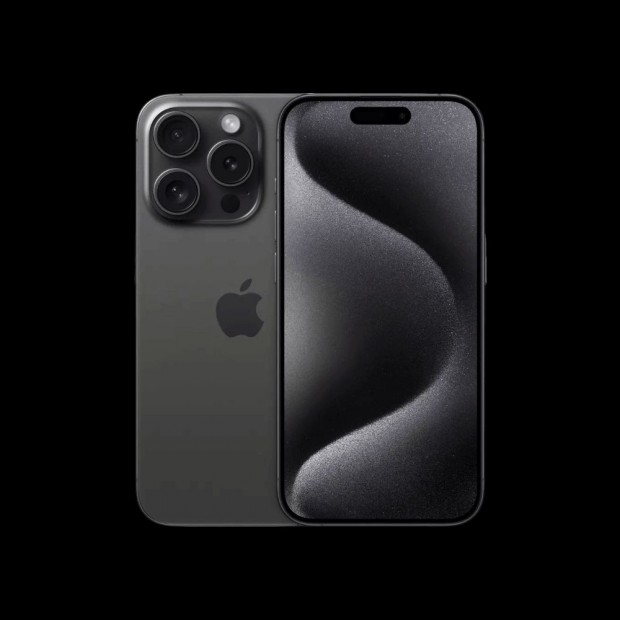 Apple iPhone 15 Pro 100% Akksi 512GB Black titanium