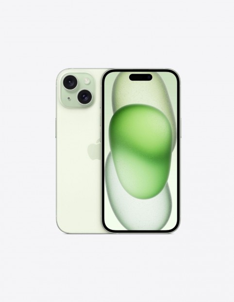 Apple iPhone 15 (128GB) - Akku: 100% - Szín: Zöld