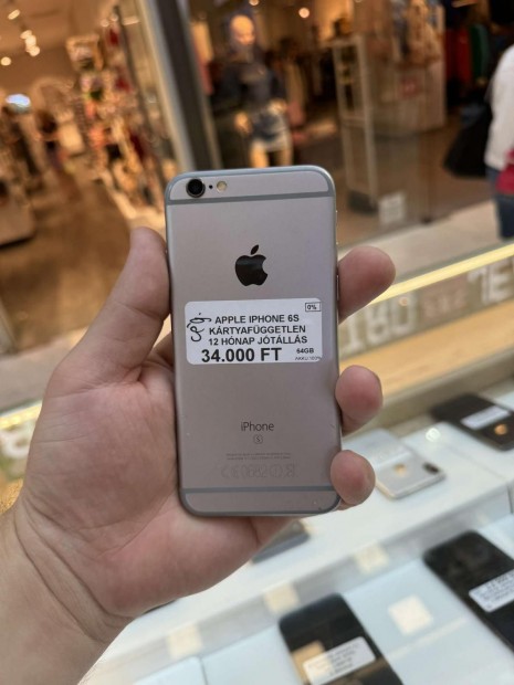 Apple iPhone 6s Krtyafggetlen 64 GB, 12 h garancia