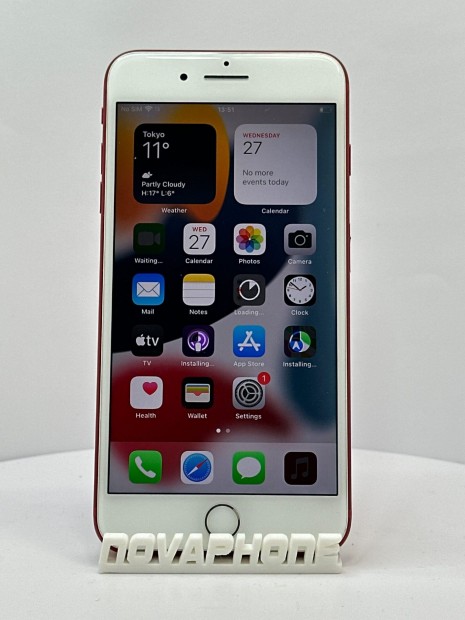 Apple iPhone 7 Plus (128GB)  - Akku: 100% - Szn: Piros