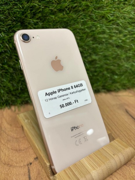 Apple iPhone 8 Krtyafggetlen 64 GB, 12 h garancia