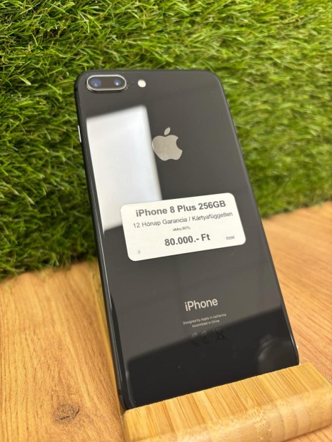 Apple iPhone 8 Plus Krtyafggetlen 256 GB, 12 h garancia