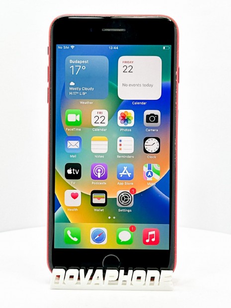 Apple iPhone 8 Plus (64GB) - Akku: 100% - Szín: Piros