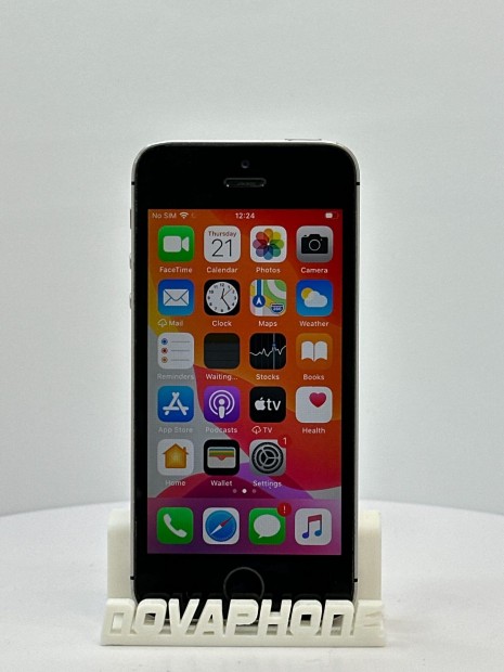 Apple iPhone SE 2016 (16GB)  - Akku: 100% - Szn: Fekete