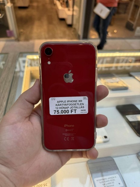 Apple iPhone XR Krtyafggetlen 64 GB, 12 h garancia