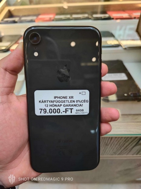 Apple iPhone XR Krtyafggetlen 64 GB, 12 h garancia