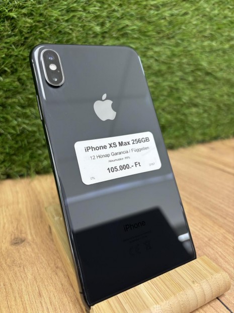 Apple iPhone XS Max Krtyafggetlen 64 GB, 12 h garancia