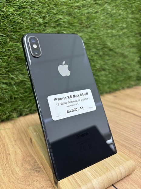 Apple iPhone XS Max Krtyafggetlen 64 GB, 12 h garancia