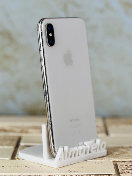 Apple iPhone X 256 GB Silver - 100% Akku