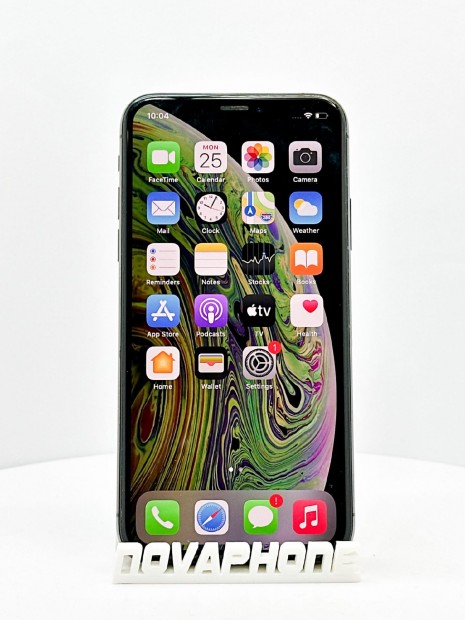Apple iPhone X (64GB)  - Akku: 100% - Szn: Fekete