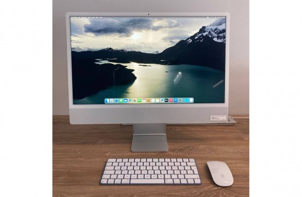 Apple imac 2021 24" / 8GB RAM 512GB SSD Silver Ezst / M1 Retina