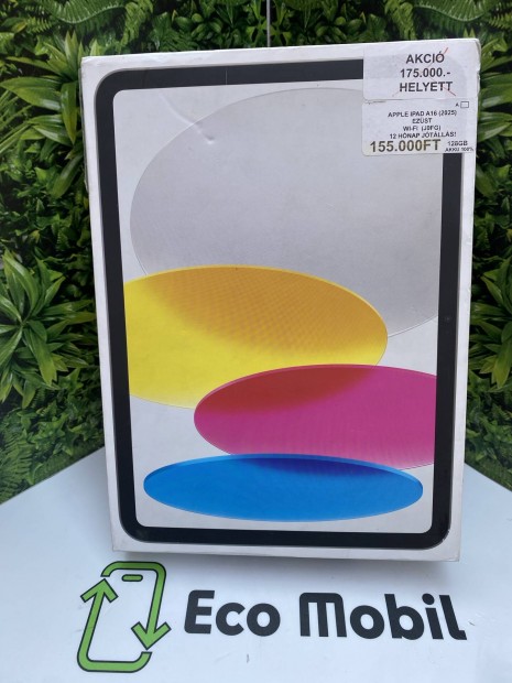 Apple ipad 10.gen Wi-Fi 256GB ez�st (12 h�nap j�t�ll�s)