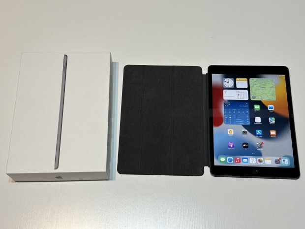 Apple ipad 9th 64GB Wifi, 100% AKKU! + Smart Folio