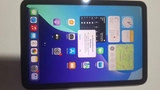 Apple ipad mini 6 (2021) Tablet, 256GB, Wi-Fi, Csillagfény