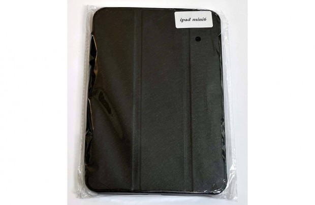 Apple ipad mini 6 j fekete mgneses tok smart case