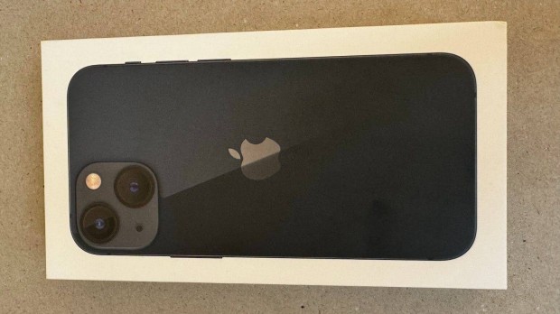 Apple iphon 13 mini j bontatlan fekete