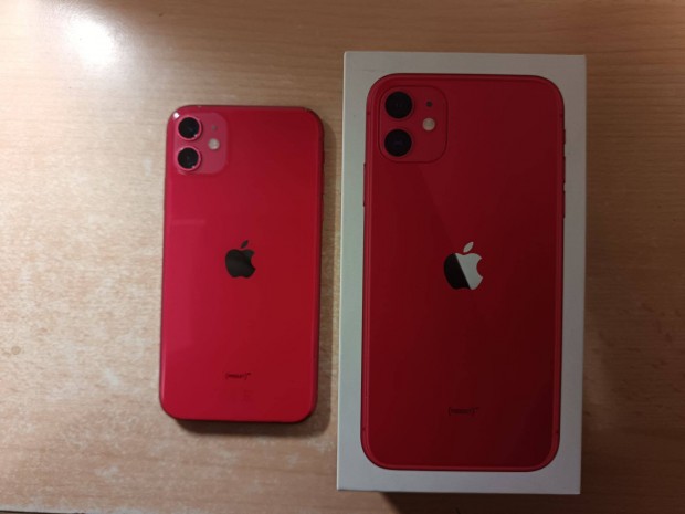 Apple iphone 11 128GB Fggetlen Red Garis !