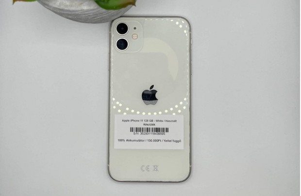 Apple iphone 11 128GB - Yettel / Hasznlt kszlk