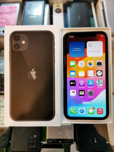 Apple iphone 11 128gb 3 hnap garancia 82% aku vodafone