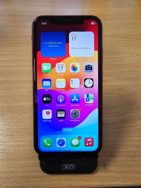 Apple iphone 11 64GB Piros