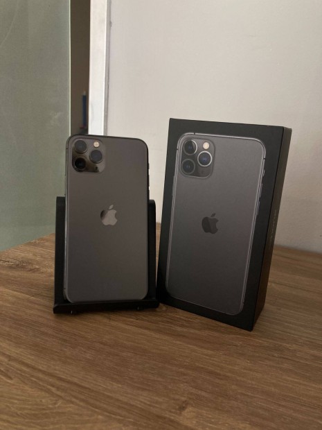 Apple iphone 11 Pro 256GB Space Gray Szrke Fggetlen Hasznlt