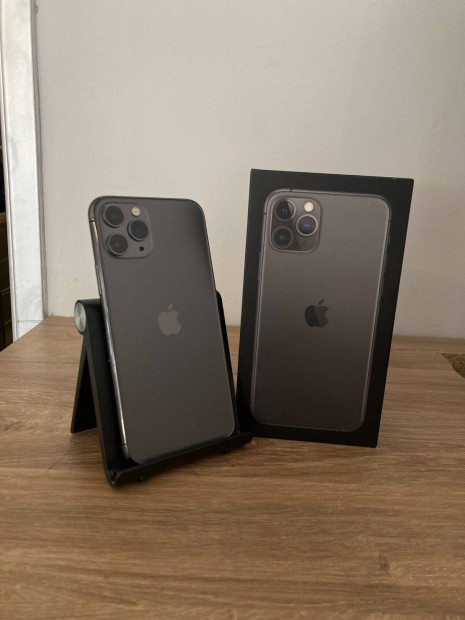 Apple iphone 11 Pro 256GB Space Gray Szrke Hasznlt Fggetlen